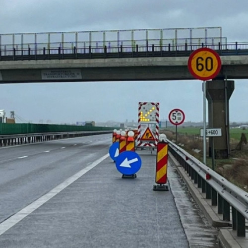 Trafic restricționat pe Autostradă, află până când!