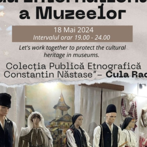 Noaptea Muzeelor în Mioveni: Descoperiți patrimoniul cultural și istoric al orașului într-o vizită nocturnă la Cula Racovița! Vă așteptăm la Centrul Cultural pentru o experiență inedită!