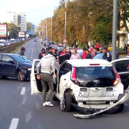 Accident grav pe Calea București, Victima preluată de Salvare!