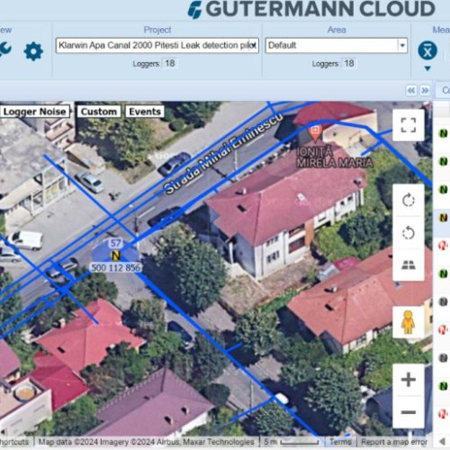 Apa Canal 2000 SA Pitești testează o soluție inovatoare pentru monitorizarea pierderilor de apă