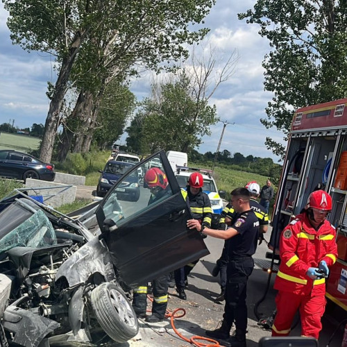 Accident rutier grav în localitatea Rociu