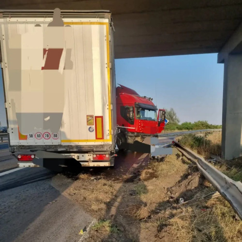 Accident rutier în comuna Cateasca