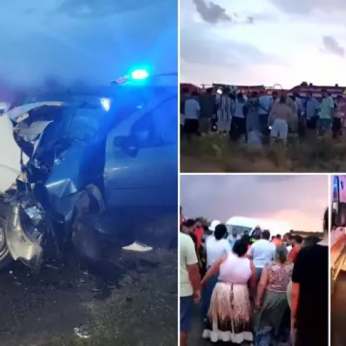 Accident teribil în Giurgiu: Trei persoane decedate și cinci rănite grav